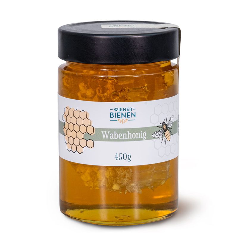 Wabenhonig im Glas 450g