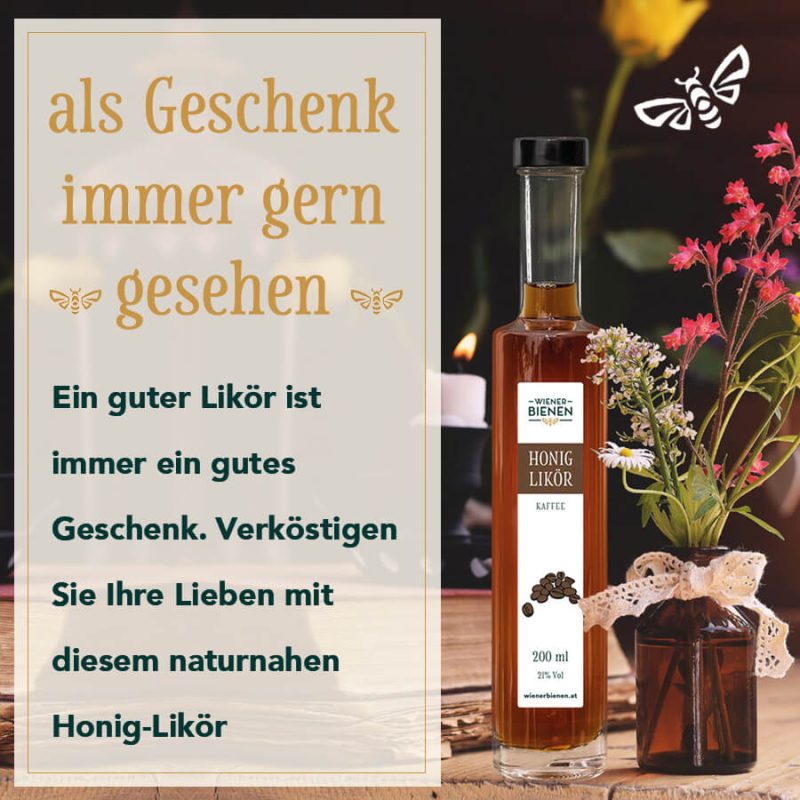 Honig-Kaffee Likör 200ml – Bild 5