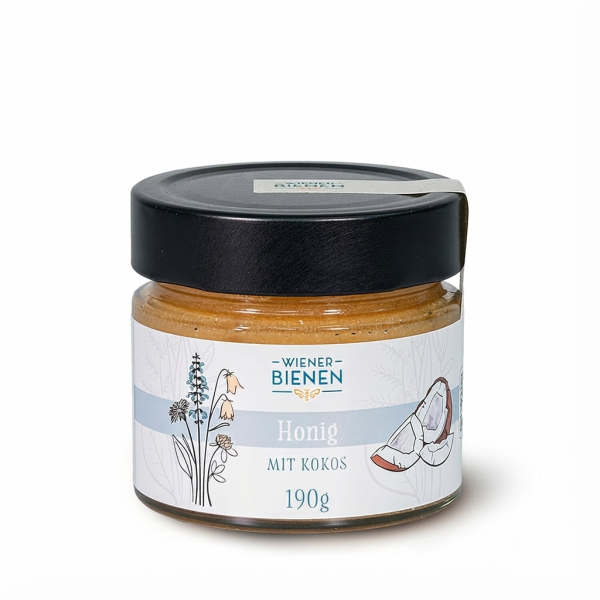 Honig mit Kokos 190g