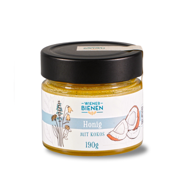 Honig mit Kokos