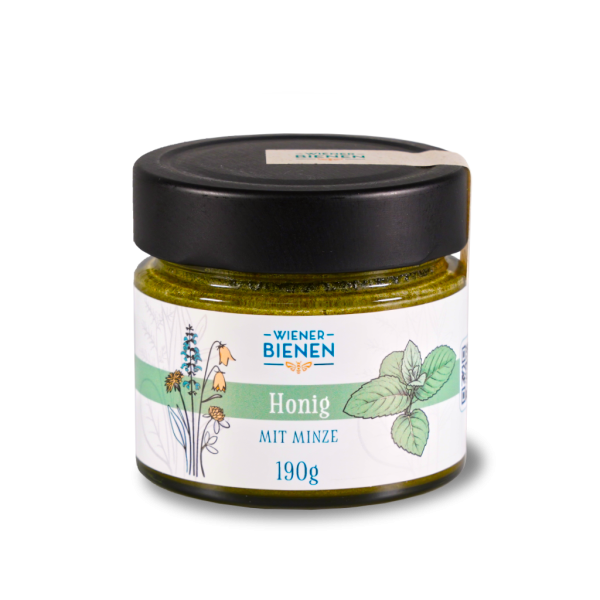 Honig mit Minze