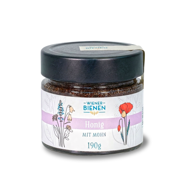 Honig mit Mohn