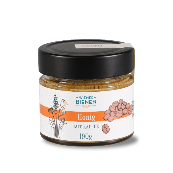 Honig mit Kaffee